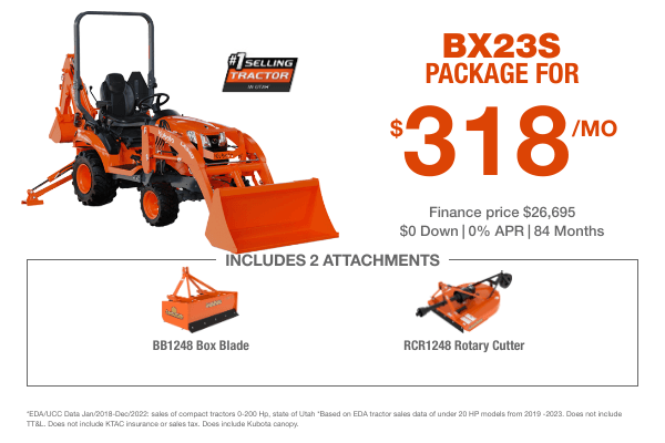 BX23S Tractor Package